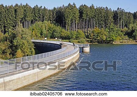 "Dam with Bruchertalsperre Reservoir, Marienheide, Bergisches Land, North Rhine-Westphalia, Germany, Europe, PublicGround, Europe" View Large Photo Image Stock Photograph - "Dam with Bruchertalsperre Reservoir, Marienheide, Bergisches Land, North Rhine-Westphalia, Germany, Europe, PublicGround, Europe". Fotosearch
