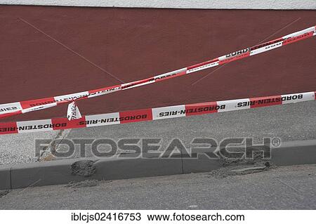 Damaged kerbstones, road works on a pedestrian way, Bergisches Land region, North Rhine-Westphalia, Germany, Europe View Large Photo Image Stock Image - Damaged kerbstones, road works on a pedestrian way, Bergisches Land region, North Rhine-Westphalia, Germany, Europe. Fotosearch