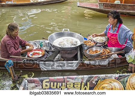 "Damnoen Saduak floating market, Ratchaburi, Bangkok, Thailand, Asia" View Large Photo Image Stock Image - "Damnoen Saduak floating market, Ratchaburi, Bangkok, Thailand, Asia". Fotosearch