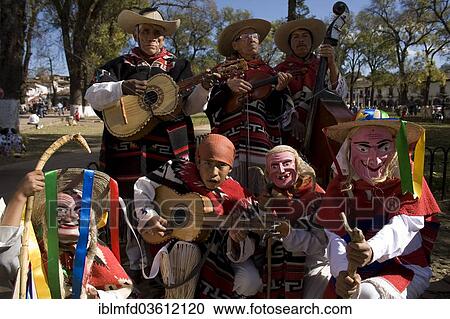 "Dancers and musicians at the Danza de los Viejitos, dance of the old men, Patzcuaro, Michoacan, Mexico, North America" View Large Photo Image Stock Image - "Dancers and musicians at the Danza de los Viejitos, dance of the old men, Patzcuaro, Michoacan, Mexico, North America". Fotosearch