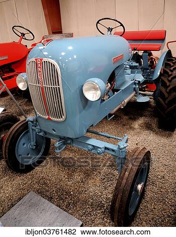 Stock Image - "Danhorse T19 1954 vintage tractor, Hjallerup, Jutland, Denmark, Europe". Fotosearch