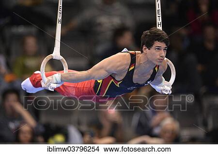 "Daniel Weinert, GER, competing on the rings, 31st DTB Cup, Gymnastics World Cup, Baden-Wurttemberg, Germany, Europe" View Large Photo Image Picture - "Daniel Weinert, GER, competing on the rings, 31st DTB Cup, Gymnastics World Cup, Baden-Wurttemberg, Germany, Europe". Fotosearch
