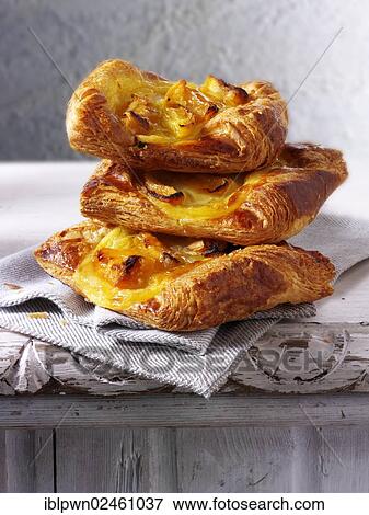 Danish apricot pastries View Large Photo Image Stock Photo - Danish apricot pastries. Fotosearch