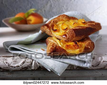 Danish apricot pastry View Large Photo Image Stock Image - Danish apricot pastry. Fotosearch