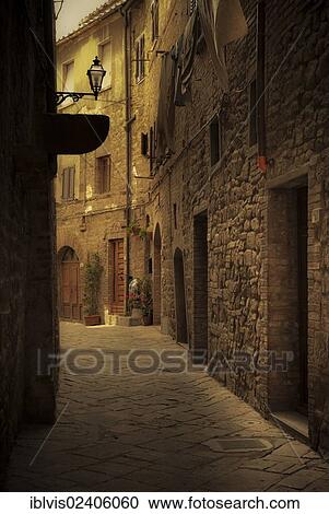 "Dark alley, Volterra, Tuscany, Italy, Europe" View Large Photo Image Stock Image - "Dark alley, Volterra, Tuscany, Italy, Europe". Fotosearch