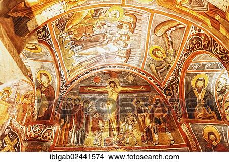 "Dark Church or Karanlik Kilise, Goereme National Park, Unesco World Heritage Site, Cappadocia, Turkey, Asia" View Large Photo Image Picture - "Dark Church or Karanlik Kilise, Goereme National Park, Unesco World Heritage Site, Cappadocia, Turkey, Asia". Fotosearch