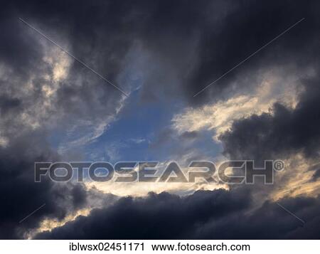 "Dark, overcast evening sky" View Large Photo Image Stock Image - "Dark, overcast evening sky". Fotosearch