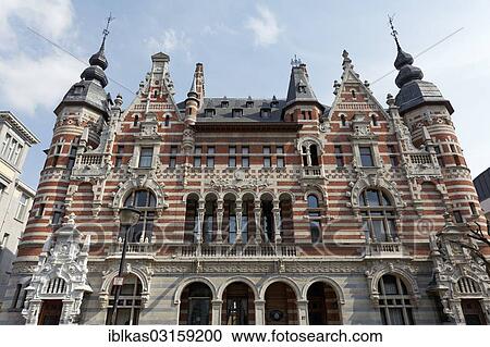 "De Sterre, De Sonne, De Mane"""", a building built in the Neo-Renaissance style, Zurenborg, Antwerpen, Flemish Region, Belgium, Europe" View Large Photo Image Stock Image - "De Sterre, De Sonne, De Mane"""", a building built in the Neo-Renaissance style, Zurenborg, Antwerpen, Flemish Region, Belgium, Europe". Fotosearch