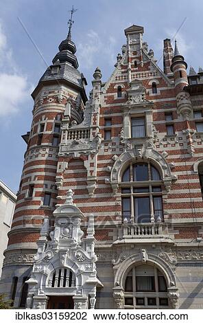 "De Sterre, De Sonne, De Mane"""", a building built in the Neo-Renaissance style, Zurenborg, Antwerpen, Flemish Region, Belgium, Europe" View Large Photo Image Stock Image - "De Sterre, De Sonne, De Mane"""", a building built in the Neo-Renaissance style, Zurenborg, Antwerpen, Flemish Region, Belgium, Europe". Fotosearch