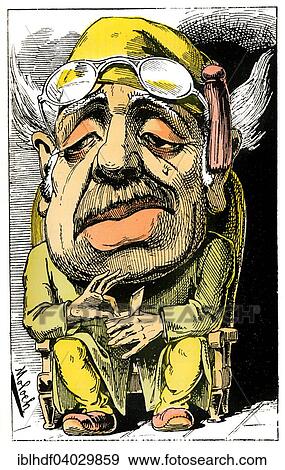 "Deceived husband, victim of marital infidelity, personified as THEOPHILE HYACINTHE COCU, caricature, 1882, by Alphonse Hector Colomb pseudonym B. Moloch, a French caricaturist" View Large Photo Image Stock Photo - "Deceived husband, victim of marital infidelity, personified as THEOPHILE HYACINTHE COCU, caricature, 1882, by Alphonse Hector Colomb pseudonym B. Moloch, a French caricaturist". Fotosearch