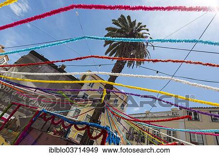 "Decorated market square in the historic city centre of Lisbon, historic center, Lisbon, Lisbon District, Portugal, Europe" View Large Photo Image Stock Photo - "Decorated market square in the historic city centre of Lisbon, historic center, Lisbon, Lisbon District, Portugal, Europe". Fotosearch