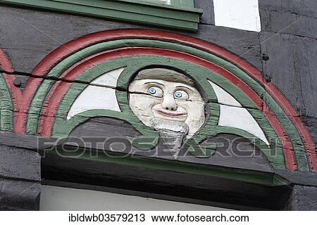 "Decorations on a half-timbered house, Brodhaus, Einbeck, Lower Saxony, Germany, Europe" View Large Photo Image Stock Image - "Decorations on a half-timbered house, Brodhaus, Einbeck, Lower Saxony, Germany, Europe". Fotosearch