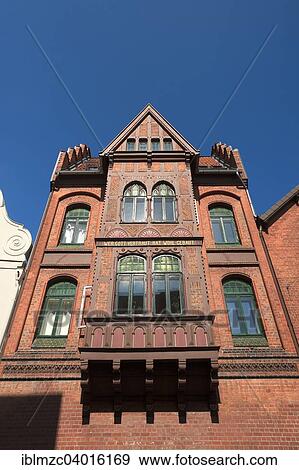"Decorative half-timbered facade of 1906, Luneburg, Lower Saxony, Germany, Europe" View Large Photo Image Stock Photo - "Decorative half-timbered facade of 1906, Luneburg, Lower Saxony, Germany, Europe". Fotosearch