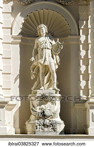 "Decorative statue in a niche on the west facade, Schloss Linderhof Palace, Upper Bavaria, Bavaria, Germany, Europe" View Large Photo Image Stock Photo - "Decorative statue in a niche on the west facade, Schloss Linderhof Palace, Upper Bavaria, Bavaria, Germany, Europe". Fotosearch