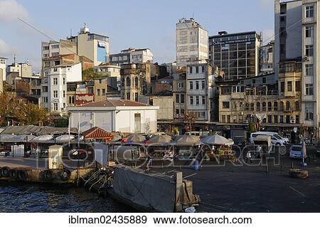 "Decrepit houses and a market in Karakoey, Golden Horn, Istanbul, european side, Turkey, Europe, PublicGround, Asia" View Large Photo Image Stock Photo - "Decrepit houses and a market in Karakoey, Golden Horn, Istanbul, european side, Turkey, Europe, PublicGround, Asia". Fotosearch