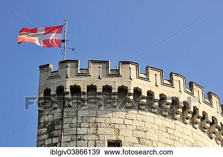"Defence tower, Chateau de Chambery, Chambery, Departement Savoie, Rhone-Alpes region, France, Europe" View Large Photo Image Stock Photo - "Defence tower, Chateau de Chambery, Chambery, Departement Savoie, Rhone-Alpes region, France, Europe". Fotosearch