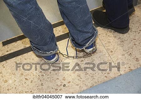 "Defendant in shackles, murder trial at the Landgericht Koblenz court, Koblenz, Rhineland-Palatinate, Germany, Europe" View Large Photo Image Stock Photo - "Defendant in shackles, murder trial at the Landgericht Koblenz court, Koblenz, Rhineland-Palatinate, Germany, Europe". Fotosearch