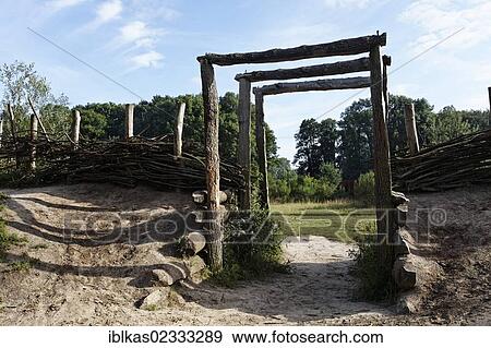 "Defense wall of the Germans, reproduction, Varus Battle or Battle of the Teutoburg Forest, Kalkriese Museum and Park, Osnabruecker Land region, Lower Saxony, Germany, Europe" View Large Photo Image Stock Photo - "Defense wall of the Germans, reproduction, Varus Battle or Battle of the Teutoburg Forest, Kalkriese Museum and Park, Osnabruecker Land region, Lower Saxony, Germany, Europe". Fotosearch
