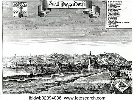 "Deggendorf, Lower Bavaria, Bavaria, Germany, Europe, from the book Topographie Bayern by M. Wenning, around 1700, Europe" View Large Photo Image Stock Photograph - "Deggendorf, Lower Bavaria, Bavaria, Germany, Europe, from the book Topographie Bayern by M. Wenning, around 1700, Europe". Fotosearch