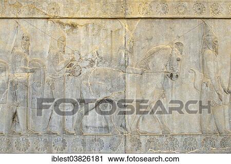 "Delegation bas-relief, Apadana Palace, ancient city of Persepolis, UNESCO World Heritage Site, near Shiraz, Fars Province, Iran, Asia" View Large Photo Image Stock Image - "Delegation bas-relief, Apadana Palace, ancient city of Persepolis, UNESCO World Heritage Site, near Shiraz, Fars Province, Iran, Asia". Fotosearch