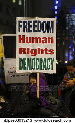 "Demonstration for the observance of human rights in Tibet outside the official residence of the British Prime Minister at Downing Street, St. James's, London, London region, England, United Kingdom, Europe" View Large Photo Image Stock Image - "Demonstration for the observance of human rights in Tibet outside the official residence of the British Prime Minister at Downing Street, St. James's, London, London region, England, United Kingdom, Europe". Fotosearch