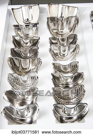 "Dental instruments, forms for a dental impression" View Large Photo Image Stock Image - "Dental instruments, forms for a dental impression". Fotosearch