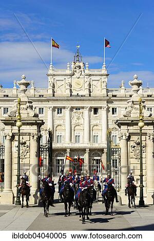 "Departure of the Guard, audience with King Philip VI., Royal Palace, Madrid, Spain, Europe" View Large Photo Image Stock Photography - "Departure of the Guard, audience with King Philip VI., Royal Palace, Madrid, Spain, Europe". Fotosearch