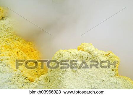 "Deposited sulphur at the Ijen volcano, Kawah ljen, East Java, Java, Indonesia, Asia" View Large Photo Image Stock Image - "Deposited sulphur at the Ijen volcano, Kawah ljen, East Java, Java, Indonesia, Asia". Fotosearch
