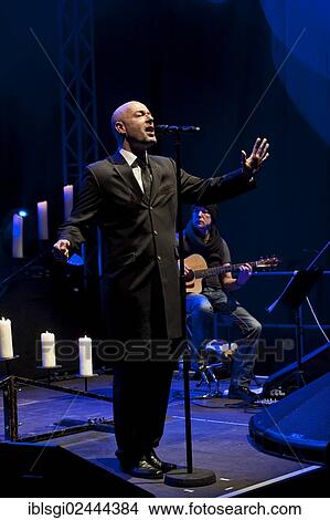 "Der Graf"""" singer of """"Unheilig"""" performing live at a concert in Aschheim, Bavaria, Germany, Europe" View Large Photo Image Picture - "Der Graf"""" singer of """"Unheilig"""" performing live at a concert in Aschheim, Bavaria, Germany, Europe". Fotosearch