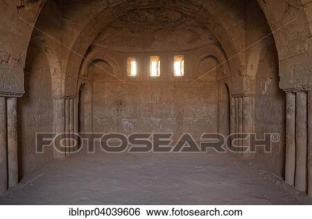Stock Photograph - "Desert castle Qasr Kharana or Qasr al-Harrana or Qasr al-Kharanah, Kharaneh or Hraneh, Jordan, Asia". Fotosearch