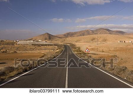 "Deserted country road, highlands of Fuerteventura, Canary Islands, Spain, Europe" View Large Photo Image Stock Image - "Deserted country road, highlands of Fuerteventura, Canary Islands, Spain, Europe". Fotosearch