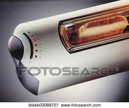 Designer toaster with toast View Large Photo Image Stock Photo - Designer toaster with toast. Fotosearch