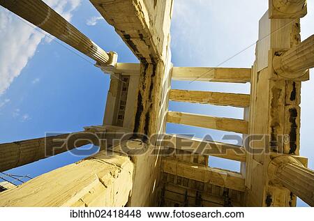 Detail, interior of the Parthenon, Acropolis, Athens, Greece, Europe View Large Photo Image Stock Photo - Detail, interior of the Parthenon, Acropolis, Athens, Greece, Europe. Fotosearch