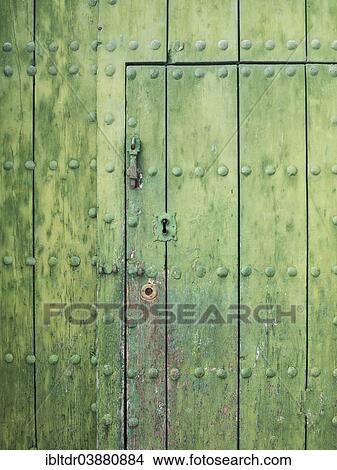 "Detail of a wooden door with iron spikes, Malaga province, Andalusia, Spain, Europe" View Large Photo Image Picture - "Detail of a wooden door with iron spikes, Malaga province, Andalusia, Spain, Europe". Fotosearch