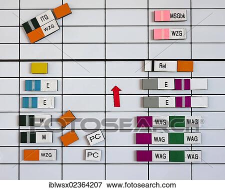 "Detail view of a magnetic board with a timetable, Germany, Europe" View Large Photo Image Stock Photo - "Detail view of a magnetic board with a timetable, Germany, Europe". Fotosearch