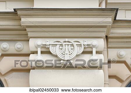 "Detail view of an Art Nouveau building, ornaments, Alberta iela 13, Riga, Latvia, Baltic States, Europe" View Large Photo Image Stock Image - "Detail view of an Art Nouveau building, ornaments, Alberta iela 13, Riga, Latvia, Baltic States, Europe". Fotosearch
