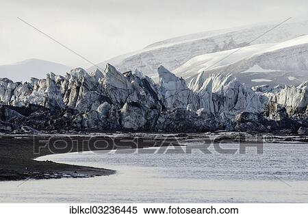 "Detail view of Nathorstbreen Glacier, a surge glacier or galloping glacier, three years after the surge, Van Keulenfjorden, Spitsbergen Island, Svalbard Archipelago, Svalbard and Jan Mayen, Norway, Europe" View Large Photo Image Stock Photography - "Detail view of Nathorstbreen Glacier, a surge glacier or galloping glacier, three years after the surge, Van Keulenfjorden, Spitsbergen Island, Svalbard Archipelago, Svalbard and Jan Mayen, Norway, Europe". Fotosearch
