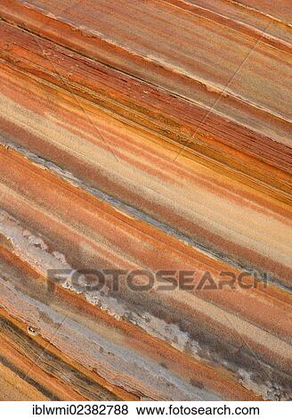 "Detail view of typical Liesegang bands or Liesegang rings, Coyote Buttes South CBS, Cottonwood Teepees, eroded Navajo sandstone rock formations, Pareah Paria Plateau, Vermilion Cliffs National Monument, Arizona, Utah, Southwestern USA" View Large Photo Image Stock Photo - "Detail view of typical Liesegang bands or Liesegang rings, Coyote Buttes South CBS, Cottonwood Teepees, eroded Navajo sandstone rock formations, Pareah Paria Plateau, Vermilion Cliffs National Monument, Arizona, Utah, Southwestern USA". Fotosearch