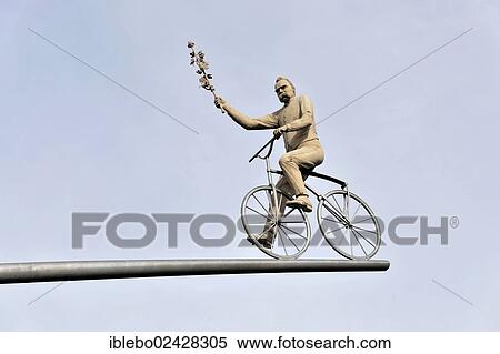 "Detailed view, Hoelderlin im Kreisverkehr sculpture by Peter Lenk, Lauffen am Neckar, Baden-Wuerttemberg, Germany, Europe" View Large Photo Image Stock Photography - "Detailed view, Hoelderlin im Kreisverkehr sculpture by Peter Lenk, Lauffen am Neckar, Baden-Wuerttemberg, Germany, Europe". Fotosearch