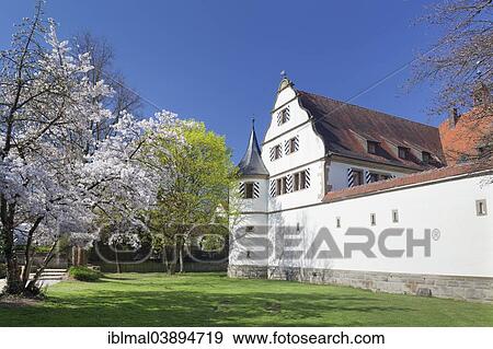 Stock Photo - "Deutschordenschloss Kirchhausen, Castle of the German Order, Heilbronn, Baden-Wurttemberg, Germany, Europe". Fotosearch
