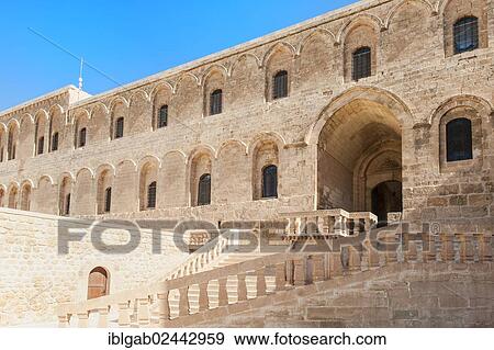 Stock Photo - "Deyrulzafaran or Saffron Monastery, Mardin, Anatolia, Eastern Turkey". Fotosearch