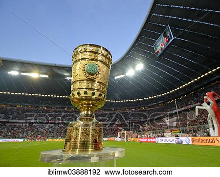 "DFB cup in the Allianz Arena, football stadium, Munich, Upper Bavaria, Bavaria, Germany, Europe" View Large Photo Image Stock Image - "DFB cup in the Allianz Arena, football stadium, Munich, Upper Bavaria, Bavaria, Germany, Europe". Fotosearch