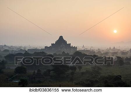 "Dhammayangyi Temple, stupa, pagoda, temple complex, in the morning fog, sunrise, Plateau of Bagan, Mandalay Division, Burma or Myanmar" View Large Photo Image Stock Photography - "Dhammayangyi Temple, stupa, pagoda, temple complex, in the morning fog, sunrise, Plateau of Bagan, Mandalay Division, Burma or Myanmar". Fotosearch