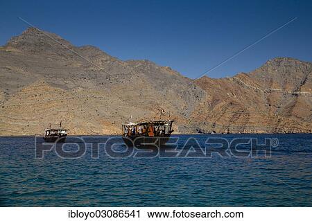 "Dhow cruise in the Fjords or Khor of Musandam, Musandam, Oman, Asia" View Large Photo Image Stock Image - "Dhow cruise in the Fjords or Khor of Musandam, Musandam, Oman, Asia". Fotosearch