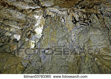 Stock Image - "Dim Magarasi stalactite cave, Dimcay Valley, Alanya, Antalya Province, Mediterranean, Turkey, Asia". Fotosearch