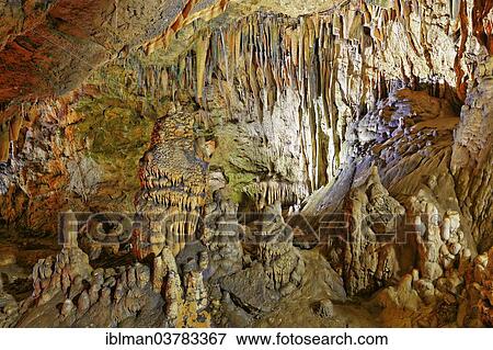 Stock Photo - "Dim Magarasi stalactite cave, Dimcay Valley, Alanya, Antalya Province, Mediterranean, Turkey, Asia". Fotosearch
