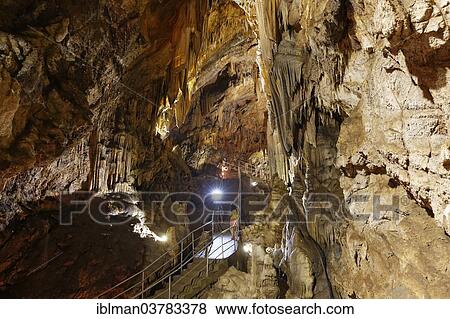 Stock Photo - "Dim Magarasi stalactite cave, Dimcay Valley, Alanya, Antalya Province, Mediterranean, Turkey, Asia". Fotosearch
