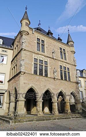 Dingstuhl or Denzelt, former courthouse, Marktplatz square, Echternach, Luxembourg, Europe, PublicGround, Europe View Large Photo Image Stock Image - Dingstuhl or Denzelt, former courthouse, Marktplatz square, Echternach, Luxembourg, Europe, PublicGround, Europe. Fotosearch