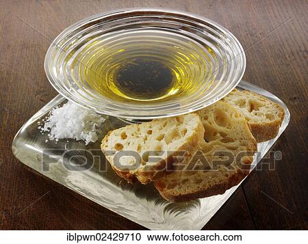 Dipping oil and ciabatta snack View Large Photo Image Stock Image - Dipping oil and ciabatta snack. Fotosearch
