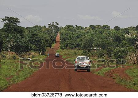 "Dirt road, Adamawa Region, Cameroon, Africa" View Large Photo Image Stock Photo - "Dirt road, Adamawa Region, Cameroon, Africa". Fotosearch